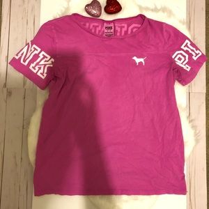 Pink Victoria’s Secret top size medium